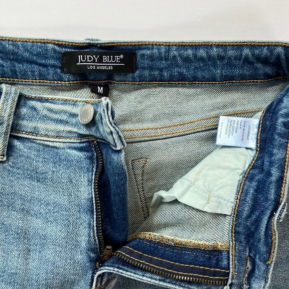 Judy Blue Women's Jean Shorts - Light Blue - Picture 2 of 3